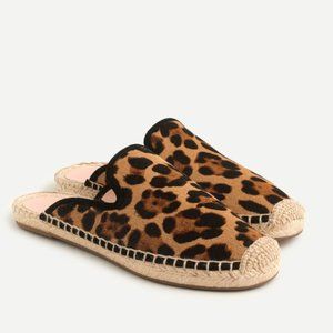 J. Crew Leopard Print Espadrilles